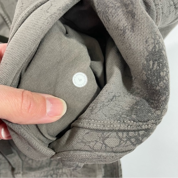 Lululemon Warm Down Jogger Sweats Thread Dye Rover Black - Picture 5 of 8